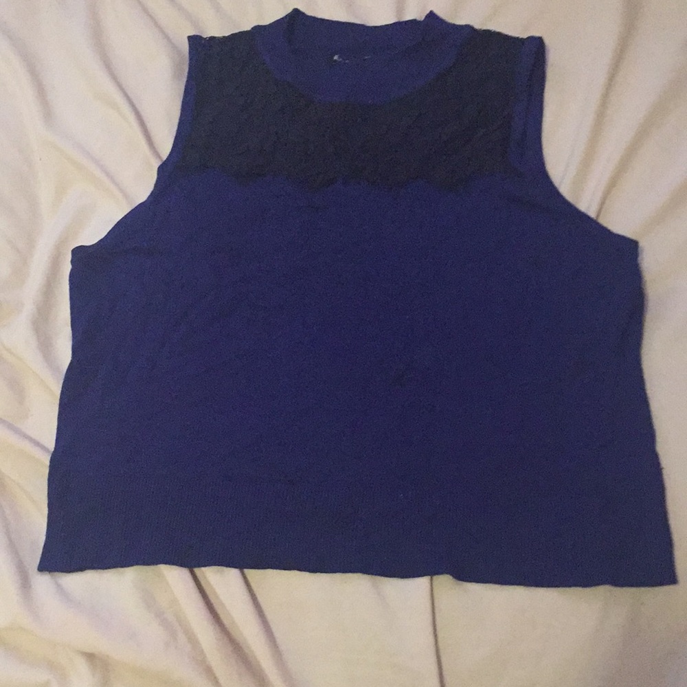 Sweater crop top